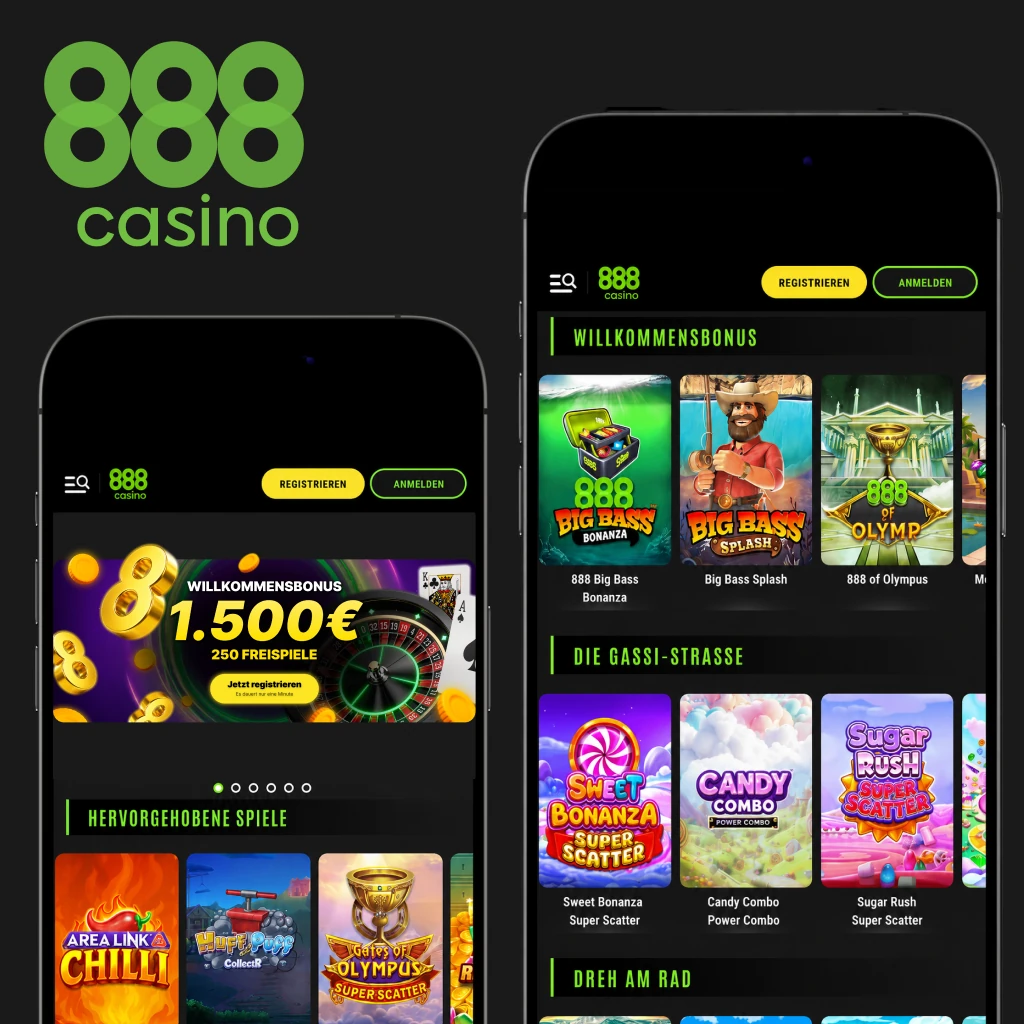 888 Casino Login und Registrierung